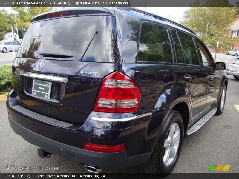 Capri Blue Metallic / Macadamia 2008 Mercedes-Benz GL 450 4Matic