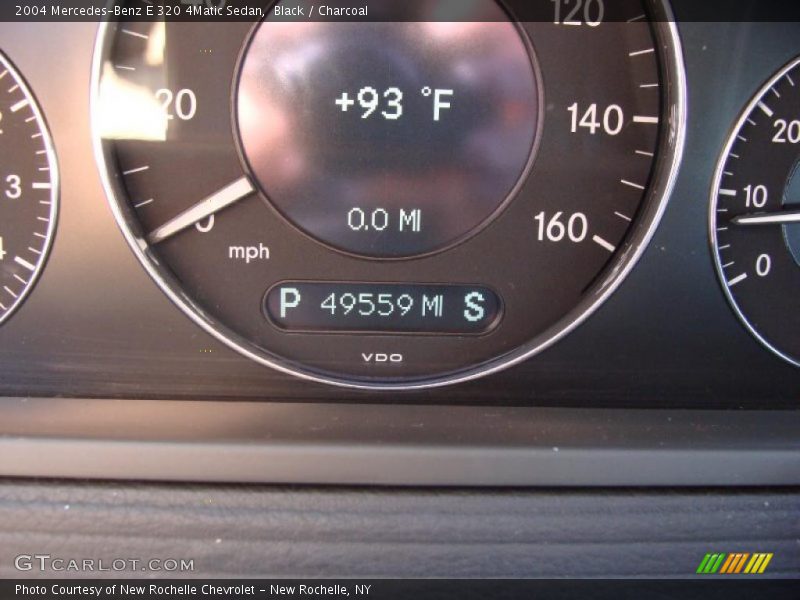 Black / Charcoal 2004 Mercedes-Benz E 320 4Matic Sedan