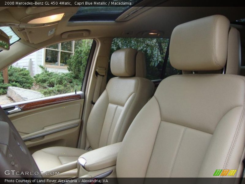 Capri Blue Metallic / Macadamia 2008 Mercedes-Benz GL 450 4Matic