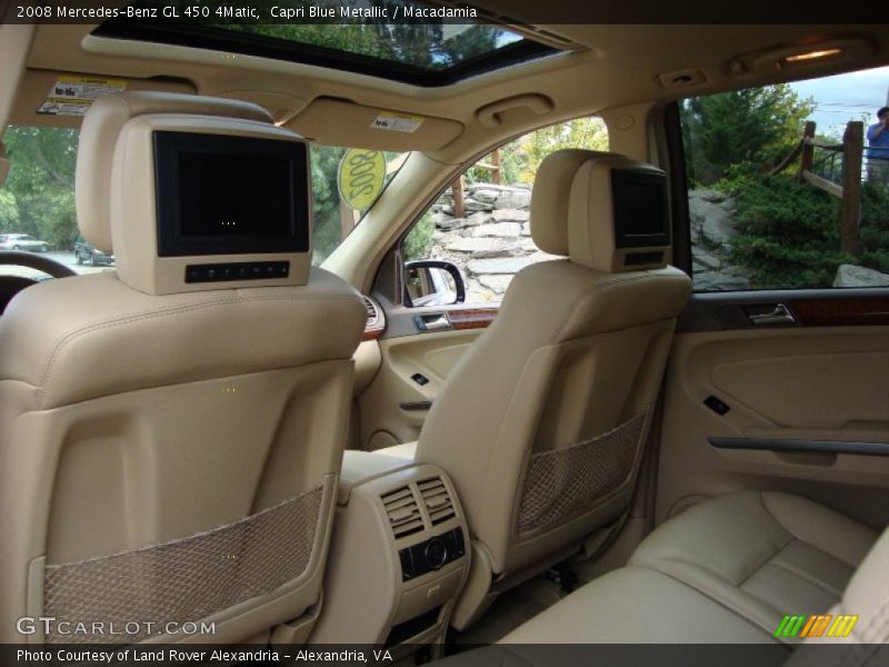 Capri Blue Metallic / Macadamia 2008 Mercedes-Benz GL 450 4Matic