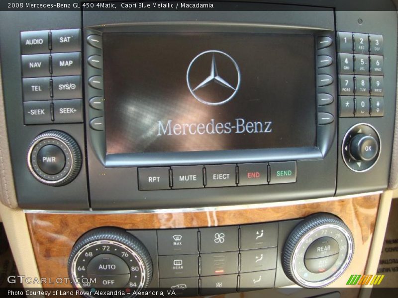 Capri Blue Metallic / Macadamia 2008 Mercedes-Benz GL 450 4Matic