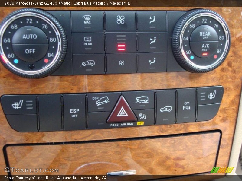 Capri Blue Metallic / Macadamia 2008 Mercedes-Benz GL 450 4Matic