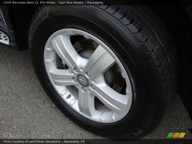 Capri Blue Metallic / Macadamia 2008 Mercedes-Benz GL 450 4Matic