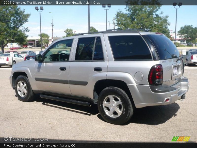 Silverstone Metallic / Light Gray 2005 Chevrolet TrailBlazer LS 4x4