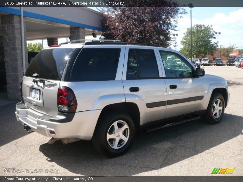 Silverstone Metallic / Light Gray 2005 Chevrolet TrailBlazer LS 4x4