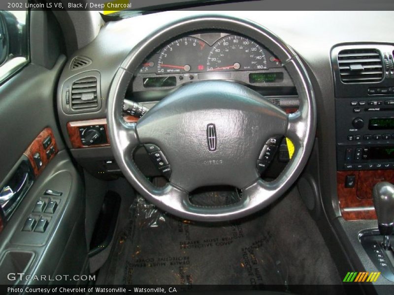 Black / Deep Charcoal 2002 Lincoln LS V8