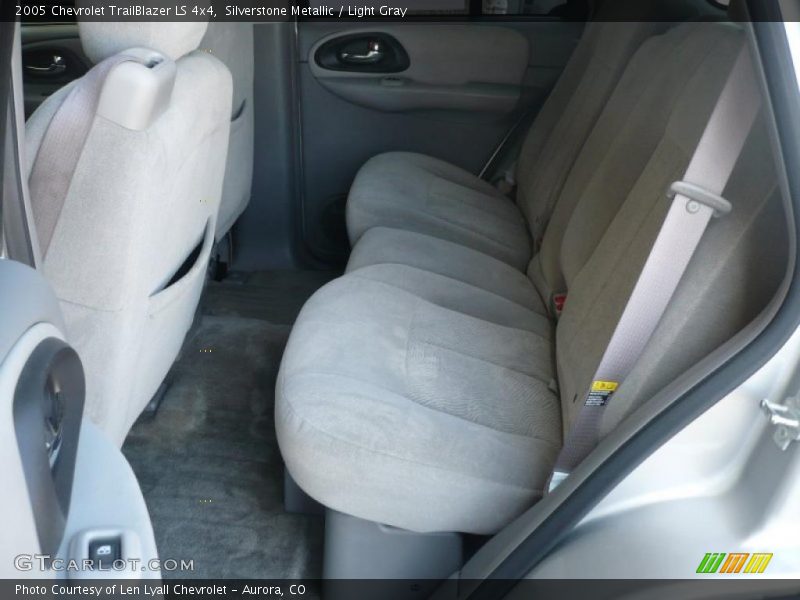 Silverstone Metallic / Light Gray 2005 Chevrolet TrailBlazer LS 4x4