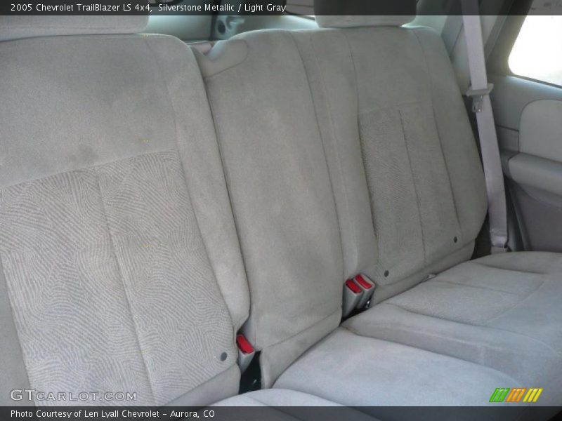 Silverstone Metallic / Light Gray 2005 Chevrolet TrailBlazer LS 4x4