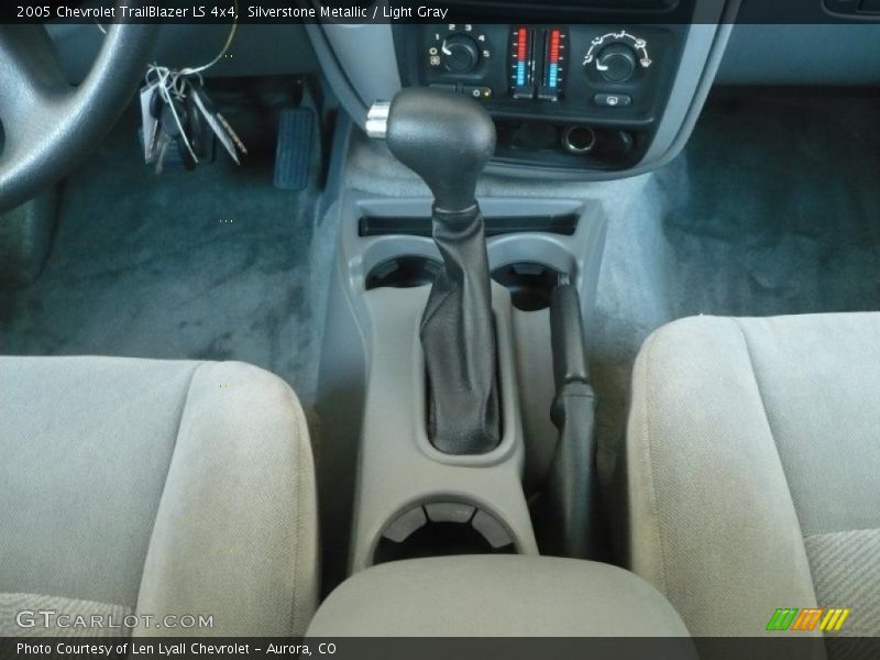 Silverstone Metallic / Light Gray 2005 Chevrolet TrailBlazer LS 4x4