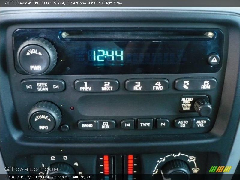 Silverstone Metallic / Light Gray 2005 Chevrolet TrailBlazer LS 4x4