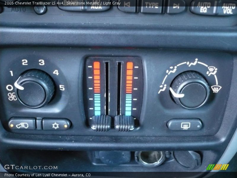 Silverstone Metallic / Light Gray 2005 Chevrolet TrailBlazer LS 4x4