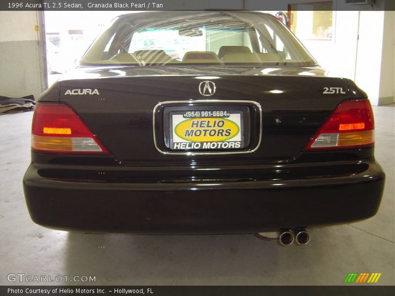 Granada Black Pearl / Tan 1996 Acura TL 2.5 Sedan