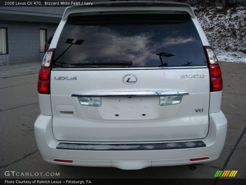 Blizzard White Pearl / Ivory 2008 Lexus GX 470