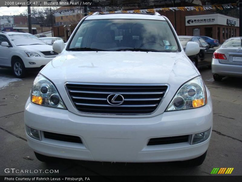 Blizzard White Pearl / Ivory 2008 Lexus GX 470