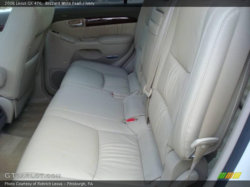 Blizzard White Pearl / Ivory 2008 Lexus GX 470