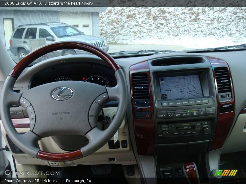 Blizzard White Pearl / Ivory 2008 Lexus GX 470