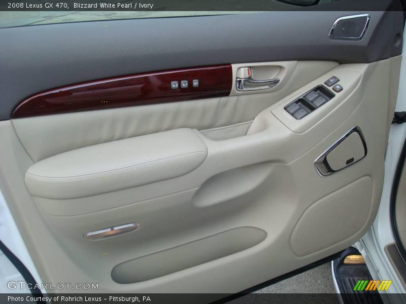 Blizzard White Pearl / Ivory 2008 Lexus GX 470