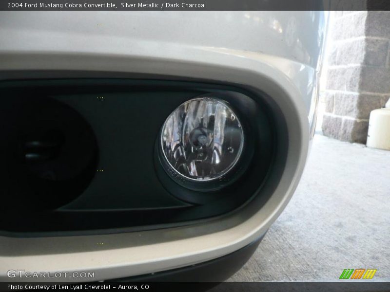 Silver Metallic / Dark Charcoal 2004 Ford Mustang Cobra Convertible