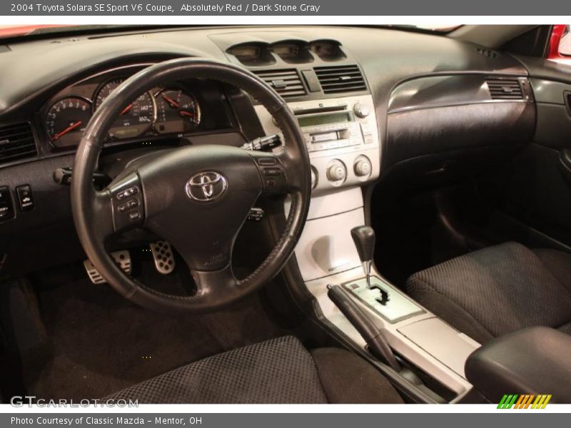 Absolutely Red / Dark Stone Gray 2004 Toyota Solara SE Sport V6 Coupe