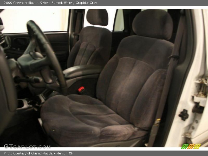 Summit White / Graphite Gray 2000 Chevrolet Blazer LS 4x4