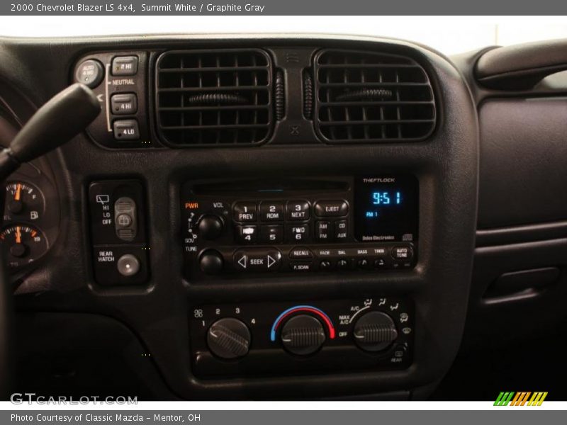 Summit White / Graphite Gray 2000 Chevrolet Blazer LS 4x4
