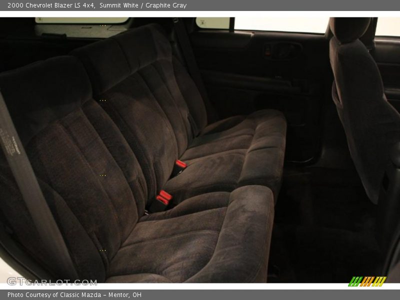 Summit White / Graphite Gray 2000 Chevrolet Blazer LS 4x4