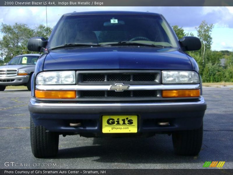 Indigo Blue Metallic / Beige 2000 Chevrolet Blazer LS 4x4