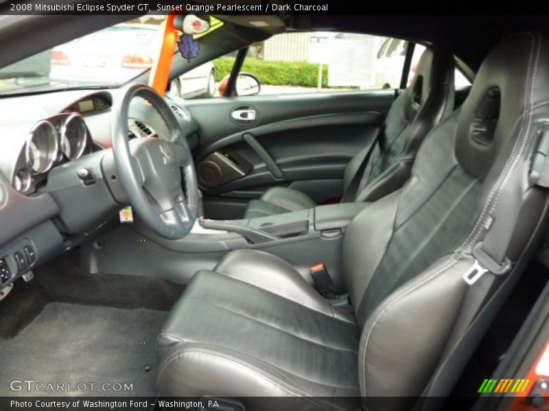 Sunset Orange Pearlescent / Dark Charcoal 2008 Mitsubishi Eclipse Spyder GT