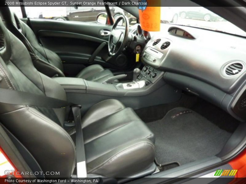 Sunset Orange Pearlescent / Dark Charcoal 2008 Mitsubishi Eclipse Spyder GT