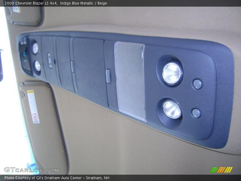 Indigo Blue Metallic / Beige 2000 Chevrolet Blazer LS 4x4