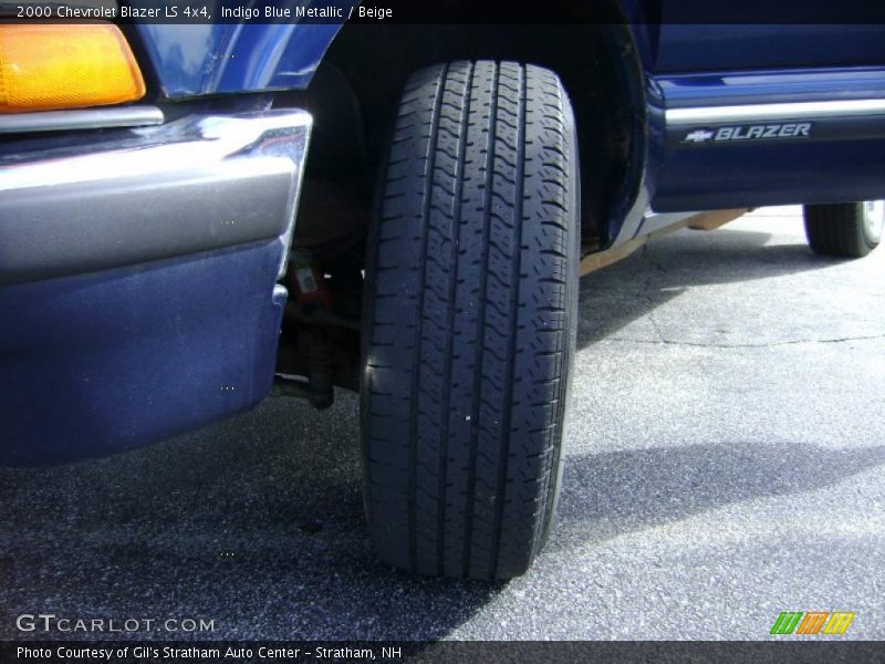 Indigo Blue Metallic / Beige 2000 Chevrolet Blazer LS 4x4