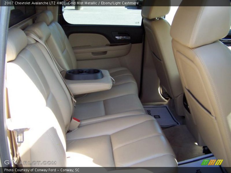 Gold Mist Metallic / Ebony/Light Cashmere 2007 Chevrolet Avalanche LTZ 4WD