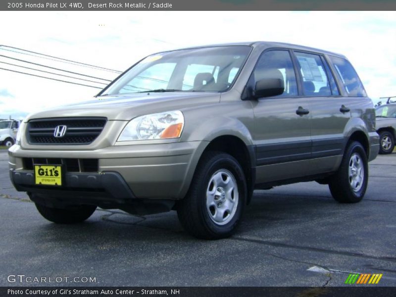 Desert Rock Metallic / Saddle 2005 Honda Pilot LX 4WD