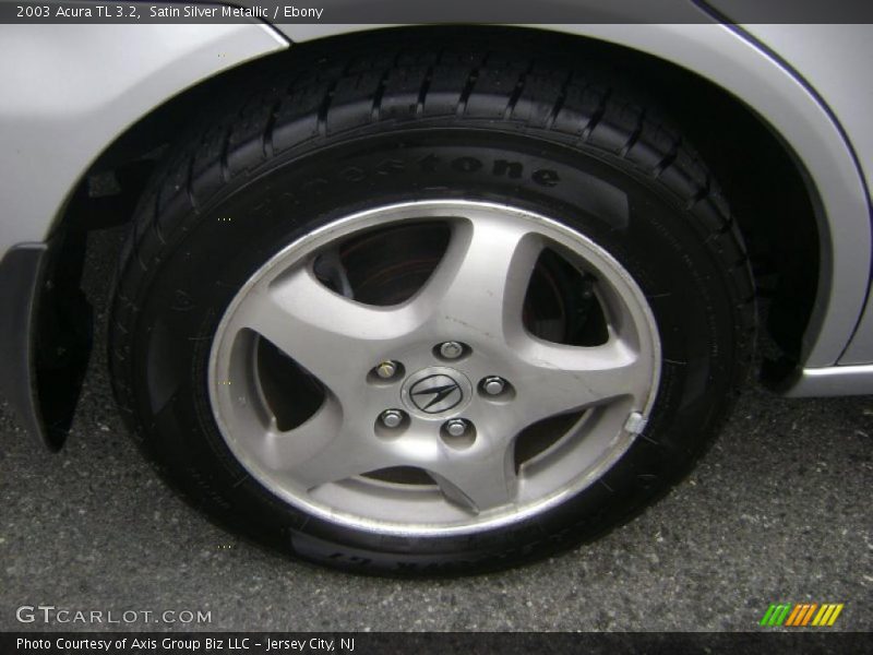 Satin Silver Metallic / Ebony 2003 Acura TL 3.2