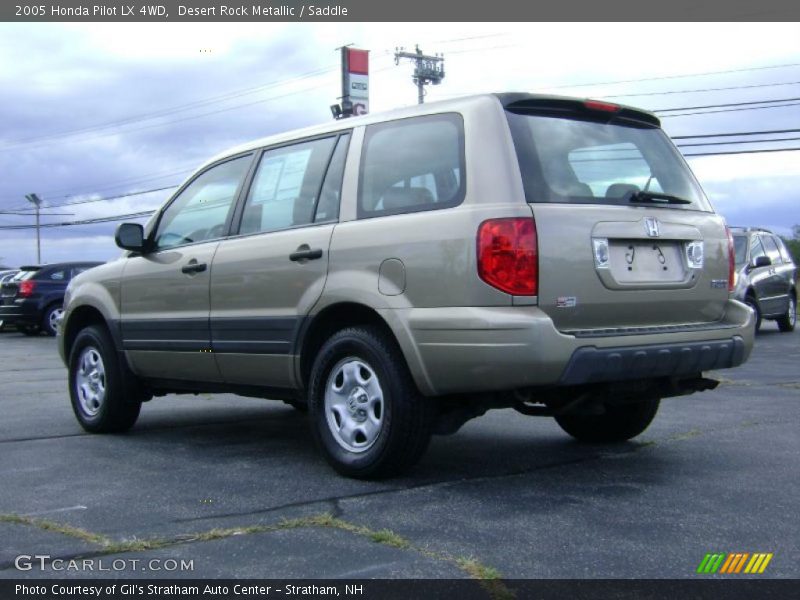 Desert Rock Metallic / Saddle 2005 Honda Pilot LX 4WD