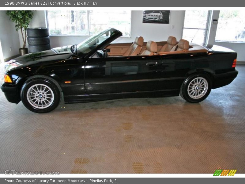 Black II / Tan 1998 BMW 3 Series 323i Convertible