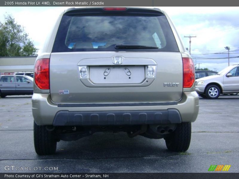 Desert Rock Metallic / Saddle 2005 Honda Pilot LX 4WD