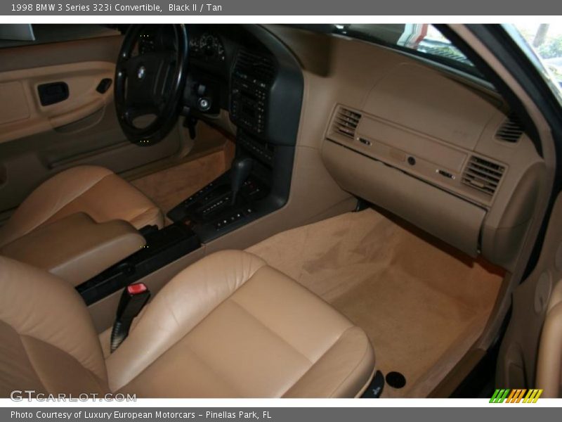 Black II / Tan 1998 BMW 3 Series 323i Convertible