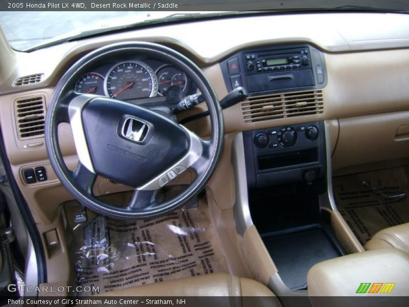 Desert Rock Metallic / Saddle 2005 Honda Pilot LX 4WD