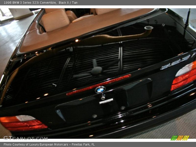 Black II / Tan 1998 BMW 3 Series 323i Convertible