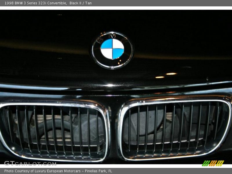 Black II / Tan 1998 BMW 3 Series 323i Convertible