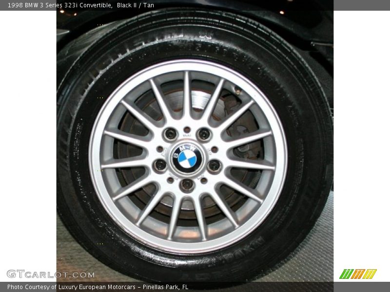 Black II / Tan 1998 BMW 3 Series 323i Convertible