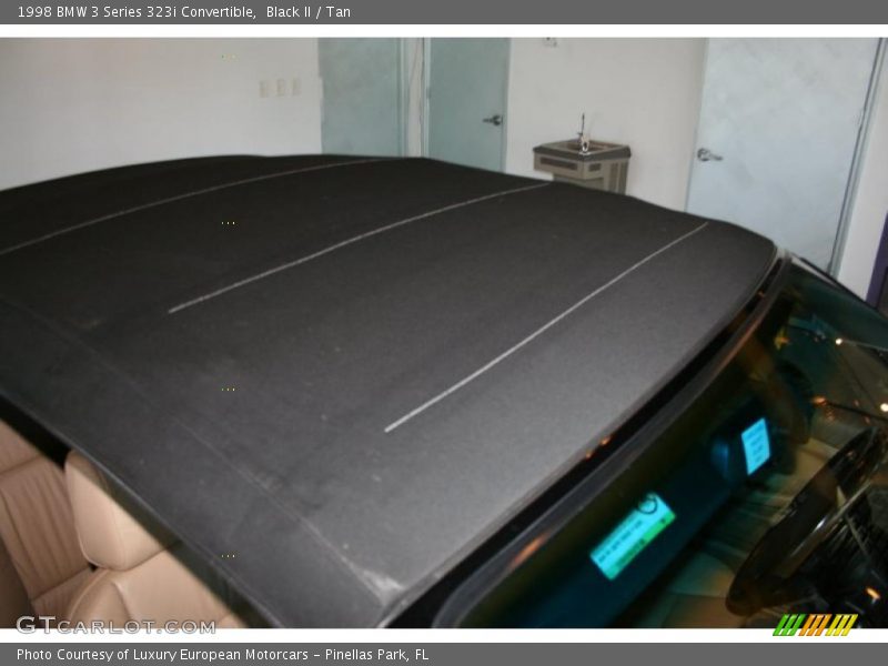 Black II / Tan 1998 BMW 3 Series 323i Convertible