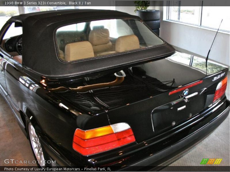 Black II / Tan 1998 BMW 3 Series 323i Convertible