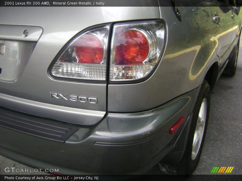 Mineral Green Metallic / Ivory 2001 Lexus RX 300 AWD