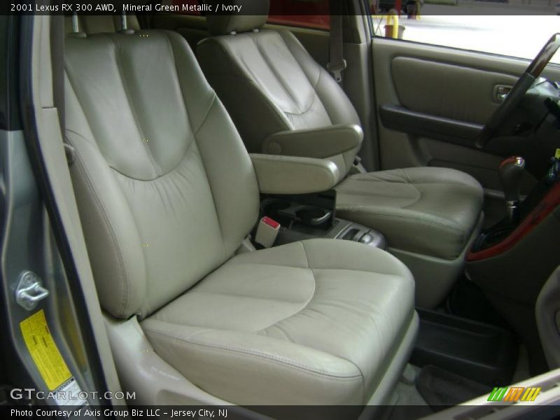 Mineral Green Metallic / Ivory 2001 Lexus RX 300 AWD