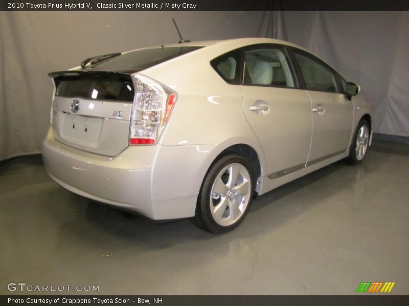Classic Silver Metallic / Misty Gray 2010 Toyota Prius Hybrid V