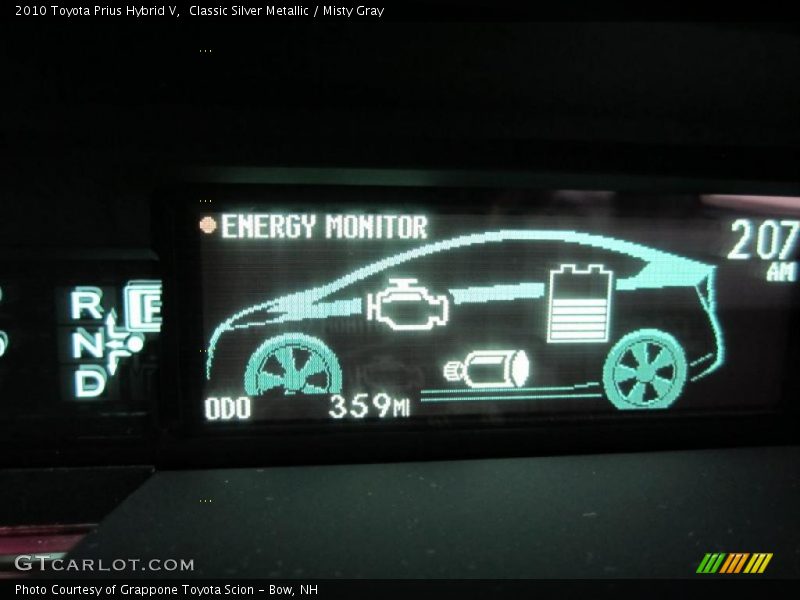 Classic Silver Metallic / Misty Gray 2010 Toyota Prius Hybrid V
