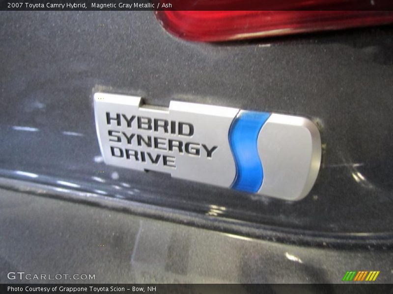 Magnetic Gray Metallic / Ash 2007 Toyota Camry Hybrid