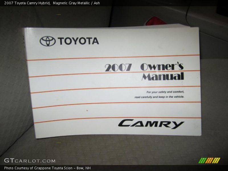 Magnetic Gray Metallic / Ash 2007 Toyota Camry Hybrid